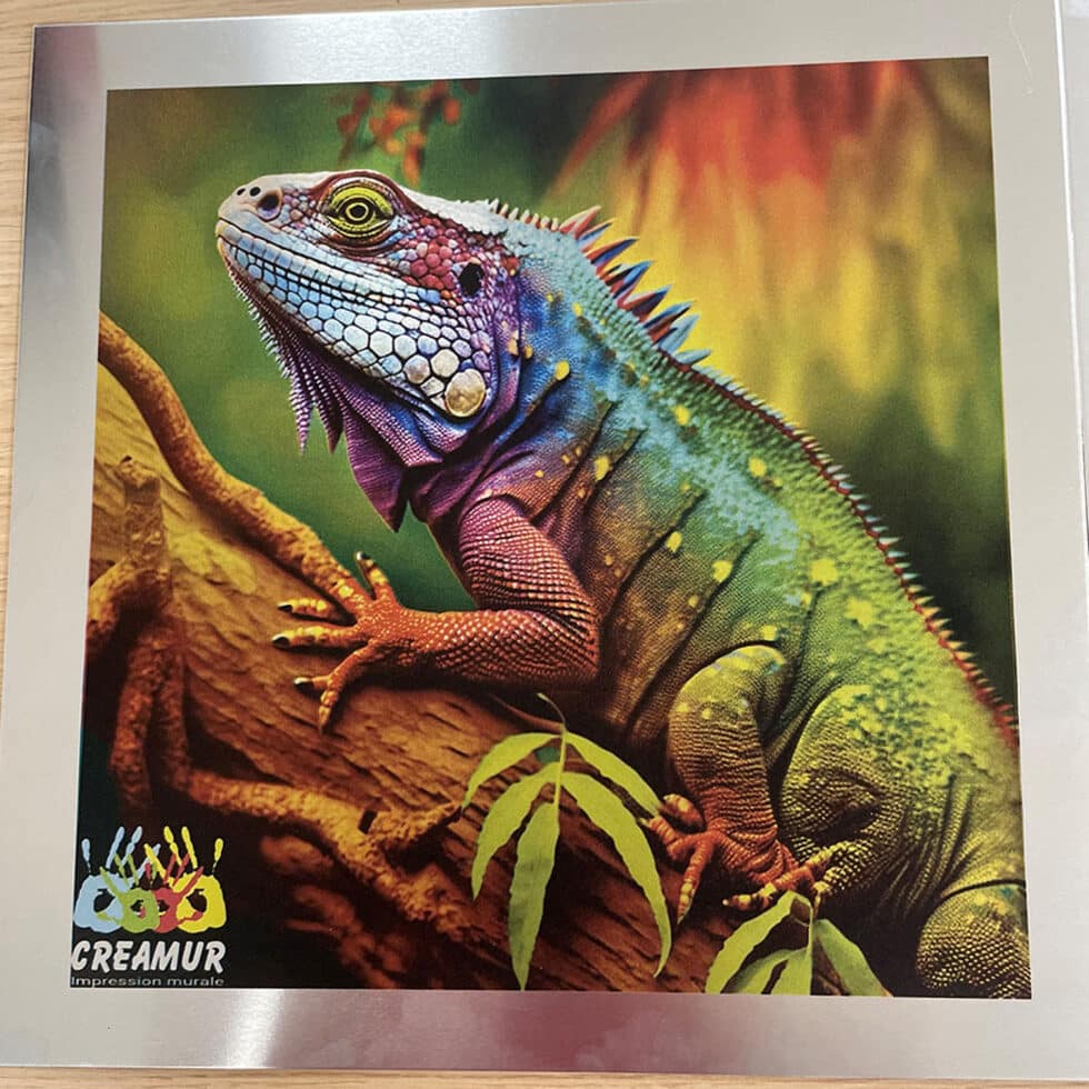 impression sur métal